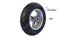 REAR WHEEL FITS MINI MOTORCYCLES 90X65X6.5 90/65-6.5