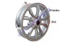 Front wheel 10 inch (10 inch) for electric tricycle MS03 MS04 models since 2023 years MT2.15x10  R10