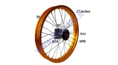 Front rim 17 inch (17″) for motorcycle LIF125/150   R17