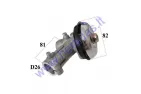 GEARBOX B 26MM 9T FOR BRUSH CUTTER