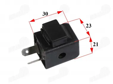 Turns relay for scooter 2 pins MS03, MS031, MS04, MS041 analogue MOT125015