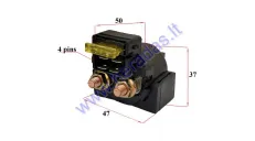 Starter relay for ATV quad bike, motorcycle 250cc  ATV BASHAN BS250S-5