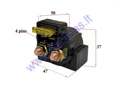 Starter relay for ATV quad bike, motorcycle 250cc  ATV BASHAN BS250S-5