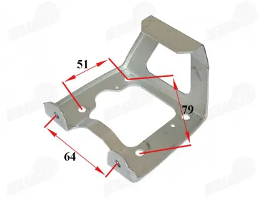 Rėmas variklio motorinio dviračio 4T 53cc 144F-1G