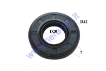 CRANKSHAFT OIL SEAL 2T 20/42/7 LEFT SIDE 1PE40QMB