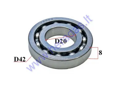 Ball bearing 16004 for motorcycle, scooter Simson S51 SR50