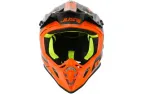 Motorcyclist cross helmet Just1 J38 Blade ORANGE BLACK