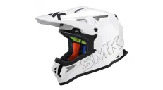 Helmet of a motorcyclist SMK ALLTERRA