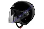 MOTORCYCLE HELMET SMK COOPER BLACK GL200