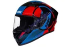 Motorcycle helmet SMK STELLAR FARO GL236 blue/red