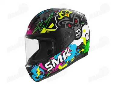 Helmet closed Integrated SMK Bionic Kids CHIMPZ for kids