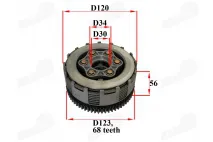 Clutch for motorcycle zongsen cbs300