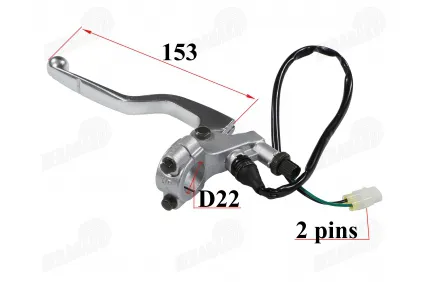 Clutch lever for motorcycle fits CRF250