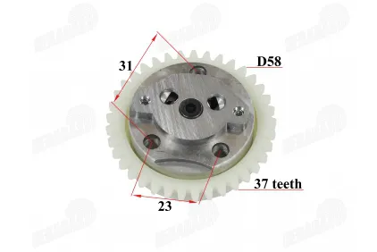 Oil pump for motorcycle 154FMI engine