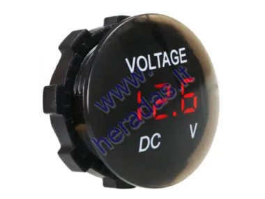 Digital voltmeter 12-24V