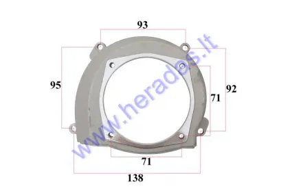 SIDE COVER FOR BRUSH CUTTER