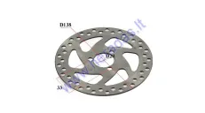 Brake disc for 50cc motorcycle