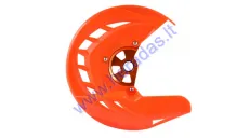 Brake disc protection front KTM EXC EXCF SX SXF XC XCF EXC F 125 200 250 300 350 400 450 525 530 03 14