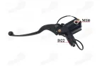 RIGHT SIDE BRAKE LEVER WITH MASTER CYLINDER FOR MOTORCYCLE, ATV, SCOOTER L180