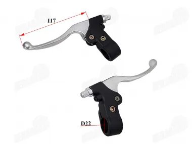 Brake levers set Pocket Bike