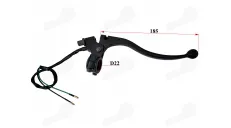 Universal brake lever with switch for motorcycle