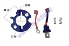 Starter repair kit 2T 4T housing D40, brushes 7x7x5 mm, cable length 30mm, housing height 16mm