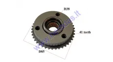 Starter clutch for 110CC 125cc 154FMI 4T ATV quad bike. One-way bearing ATV Bashan, Barton, Junak, Kymco, Zipp