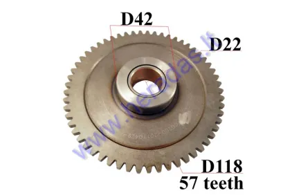 STARTER CLUTCH GEAR FOR ATV QUAD BIKE D42