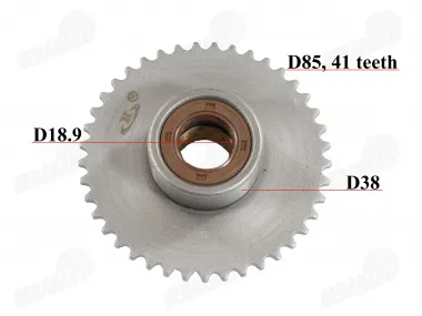 STARTER CLUTCH GEAR FOR ATV QUAD BIKE, MOTORCYCLE, MOPED 50CC 70CC 120CC FITS CHAMP DELTA, CHAMP MONTANA