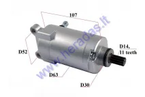 STARTER MOTOR 11 TEETH 200-250cc FOR ATV QUAD BIKE, MOTOCYCLE FITS FOR MTL250 Motoland