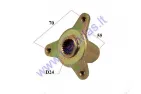 Rear wheel hub 3 hole for ATV quad bike