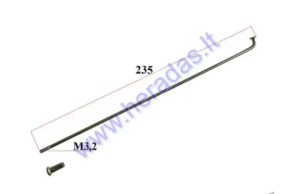 Stipinas motociklo 18 colių (18colių) ratlankiui L235 D3.2