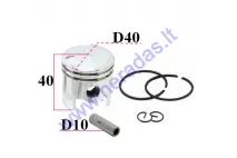 PISTON ASSY FOR 43CC BRUSH CUTTER