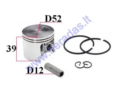 PISTON KIT FOR STIHL MS381