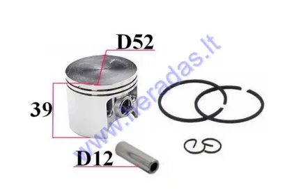 PISTON KIT FOR STIHL MS381