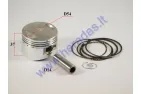 Piston, ring set for ATV quad bike 125cc