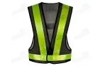 Reflective vest, yellow, one size fits all