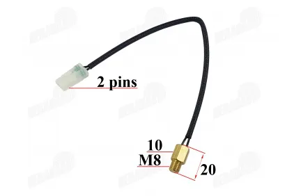 Temperatūros daviklis motociklo tinka FR50, NAKED50, DB50PRO