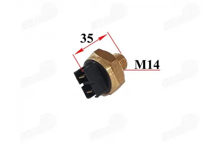 Temperature sensor, fan switch for motorcycle, scooter AM6 M14x1.5 90°C degrees