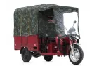 Tent 1,5m. x 1,1m. with roof fits electric cargo tricycle KING BOX