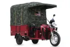 Tent 1,5m. x 1,1m. with roof fits electric cargo tricycle KING BOX