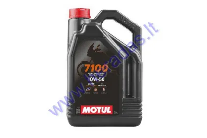 TEPALAS KETURTAKČIAMS MOTOCIKLŲ VARIKLIAMS MOTUL 7100 10W50 4L