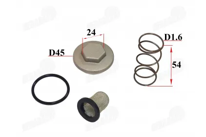 Tepalo išleidimo dangtelis su filtru motociklo, keturračio tinka MTL250 MOTOLAND NXT250