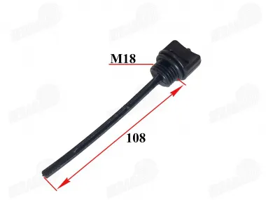 OIL GAUGE for MOTORIZED BICYCLE 4T 53cc 144F-1G chain drive, belt drive