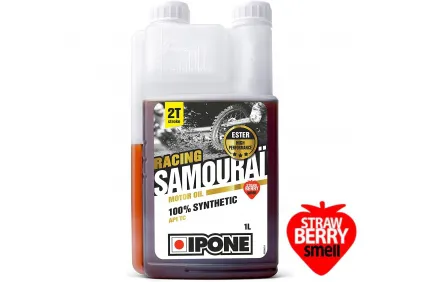 Oil IPONE SAMOURAI RACING STRAWBERRY 2T 1ltr.