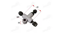 Trišakis stabdžių sujungimo ATV keturračio motociklo motorolerio  M10x1.25