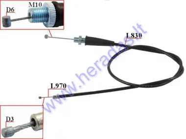 Throttle cable L970