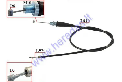 Throttle cable L970