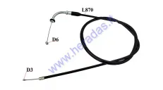 THROTTLE CABLE L106cm for motorcycle, moped