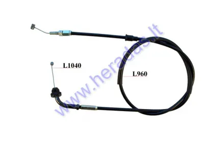 Throttle cable for motocycle L110, L100 SUZUKI GSX550-1100